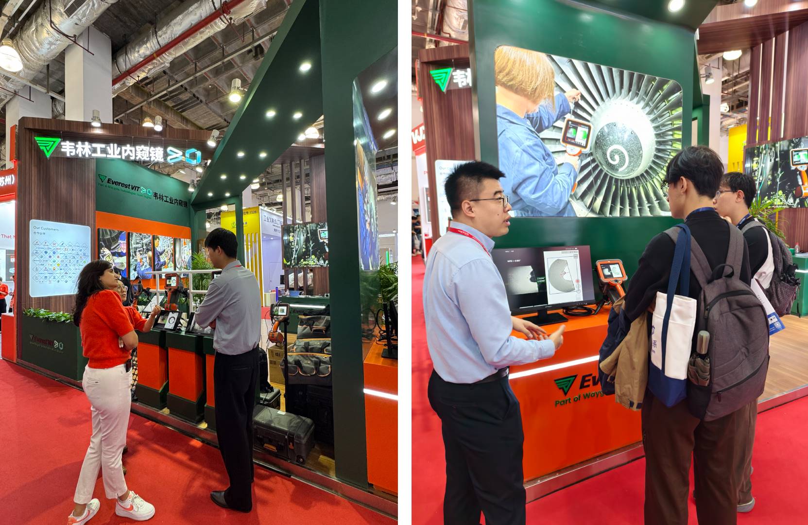 韋林工業(yè)內(nèi)窺鏡產(chǎn)品吸引大量客戶(hù)關(guān)注